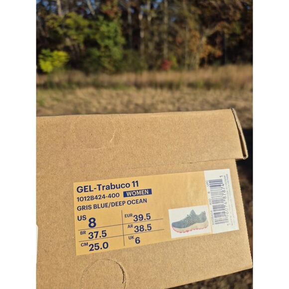 ASICS Women's GEL Trabuco 11 Trail Running Shoes Size 8 - Brand New in Box $140 - Picture 8 of 8